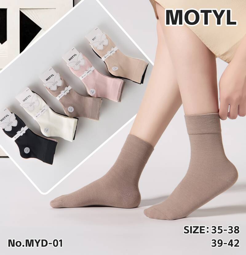 Skarpety damskie Roz 35-42, Mix kolor Paczka 40 szt